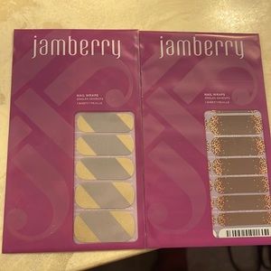 Jam berry nail wraps (4 packs) $5 takes all